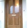 large oak front door